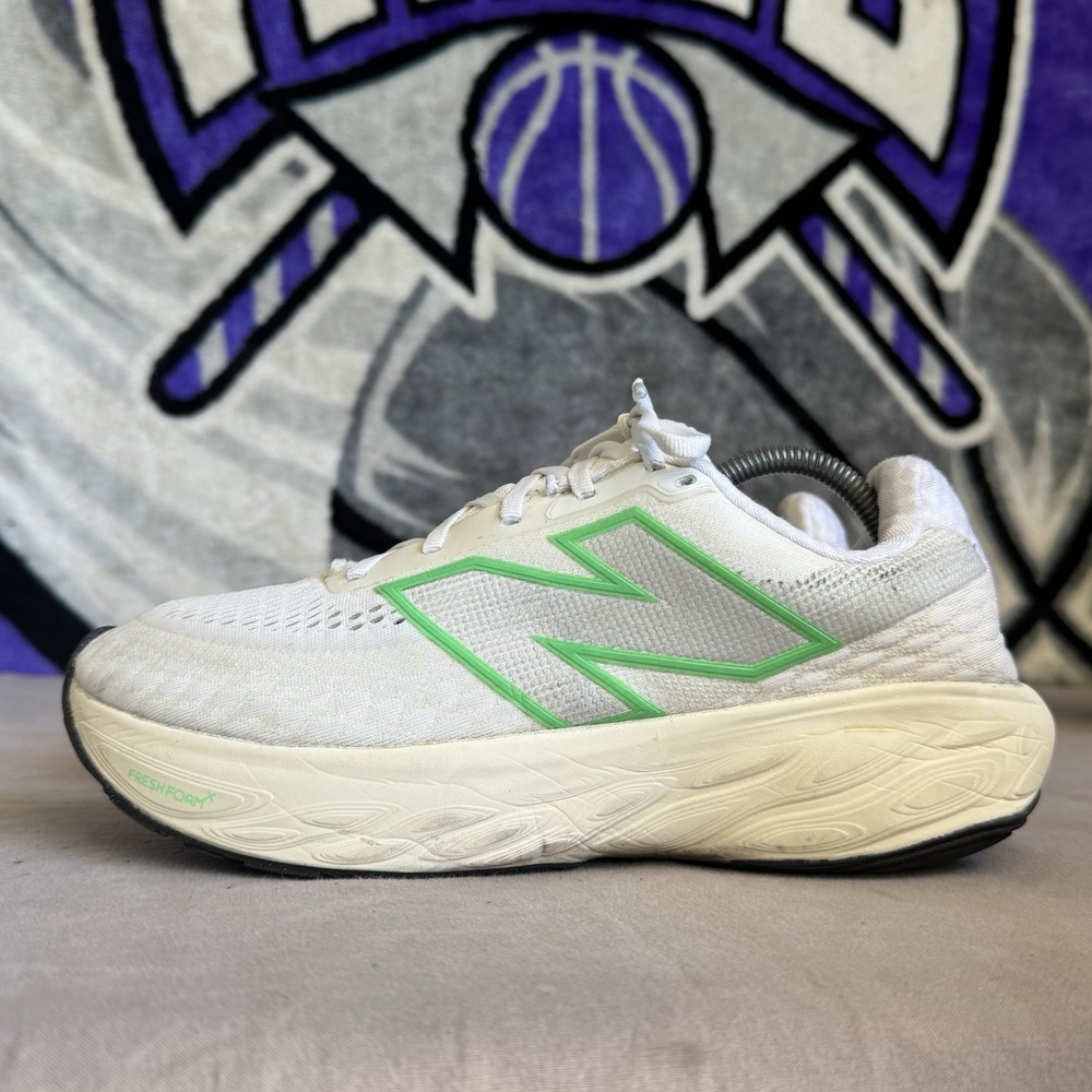 Size 10 - New Balance Fresh Foam 1080v14 White Lime M108014E Men's Sneaker